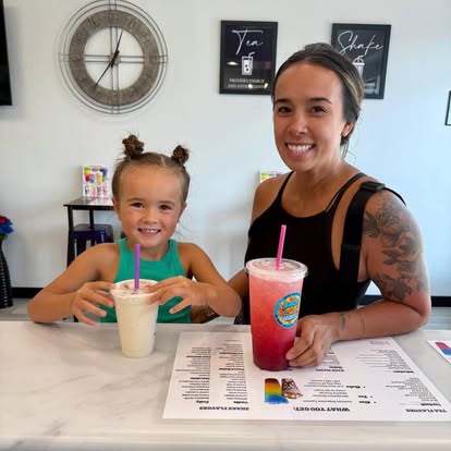 Customer enjoying an Xcite Nutrition shake or energy drink 1