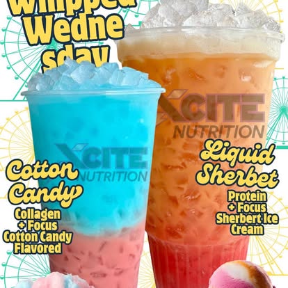 Customer enjoying an Xcite Nutrition shake or energy drink 2